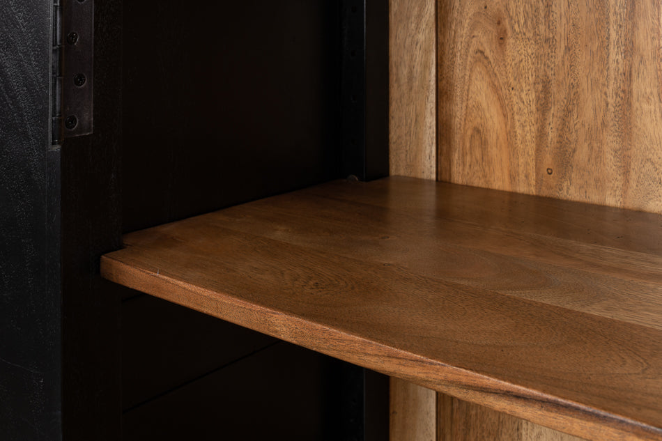Bookcase In Ebony Finish