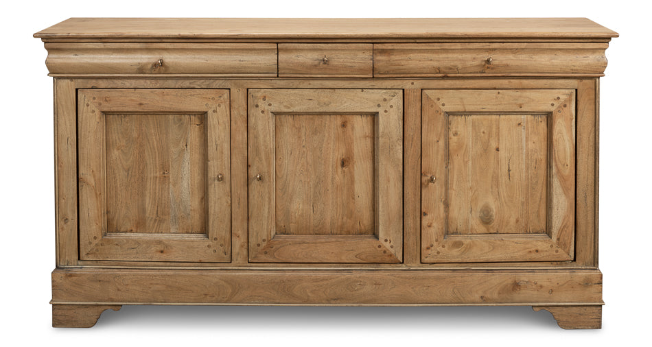 Cafe Au Lait Buffet Driftwood Finish