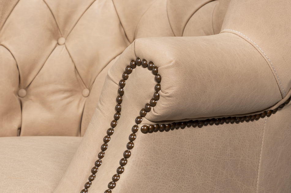 Welsh Cappuccino Leather Chair