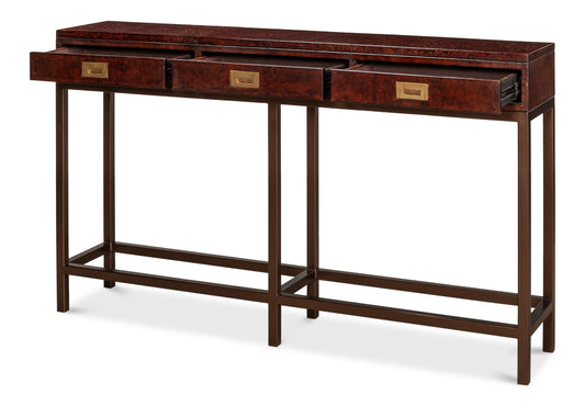 Campaign Embossed Console