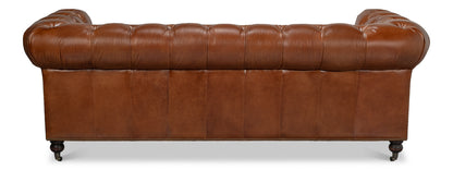 Castered Chesterfield Sofa
