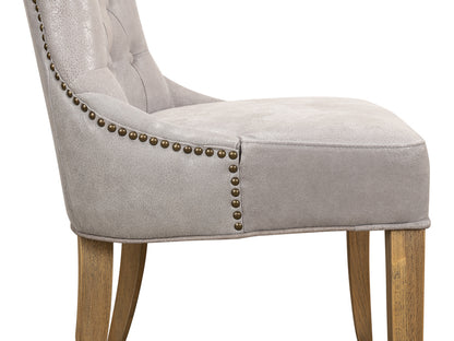 Sophie Side Chairgray Leather