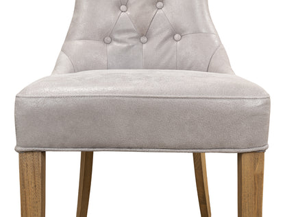 Sophie Side Chairgray Leather