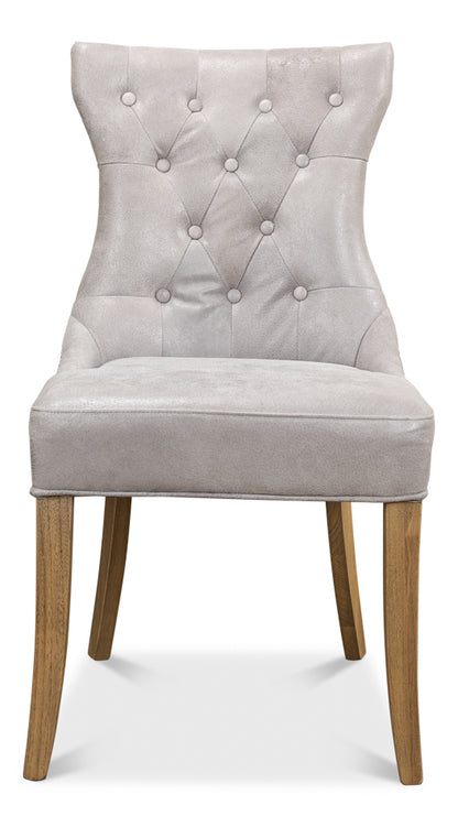 Sophie Side Chairgray Leather