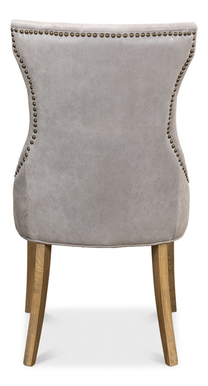 Sophie Side Chairgray Leather