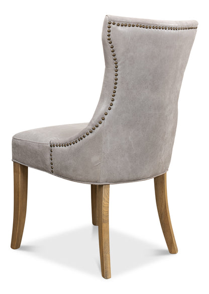 Sophie Side Chairgray Leather