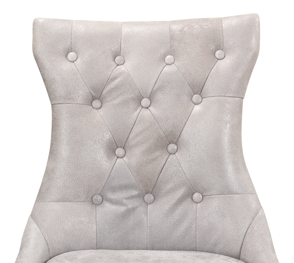 Sophie Side Chairgray Leather
