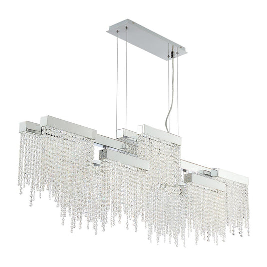 Rossi 10-Light Linear LED Chandelier