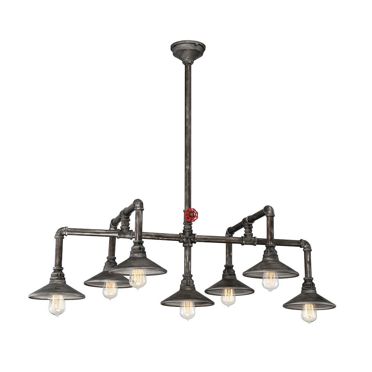 Zinco 7-Light Oval Chandelier