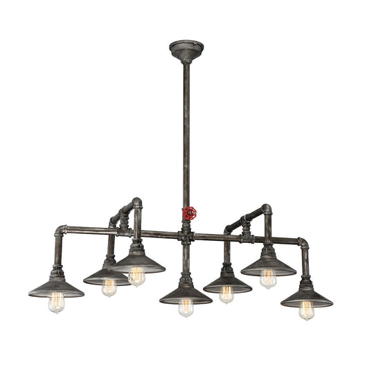 Zinco 7-Light Oval Chandelier