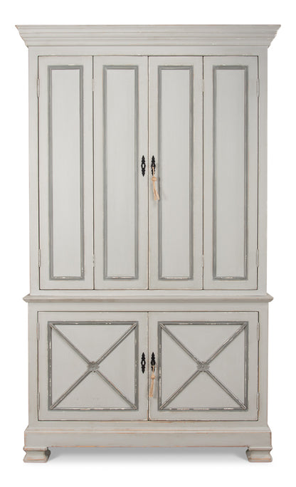 *Painted Directoire Style Cupboard