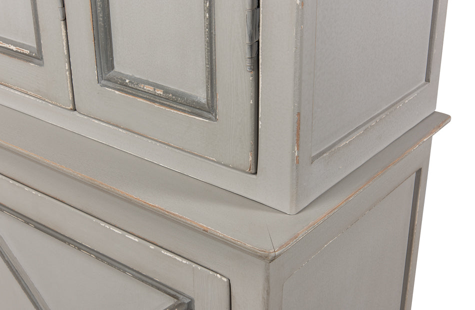 *Painted Directoire Style Cupboard