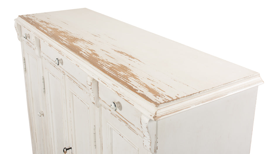 White Swan Tall Sideboard