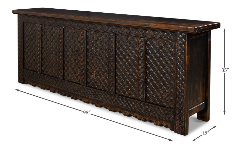 Persian Black Sideboard