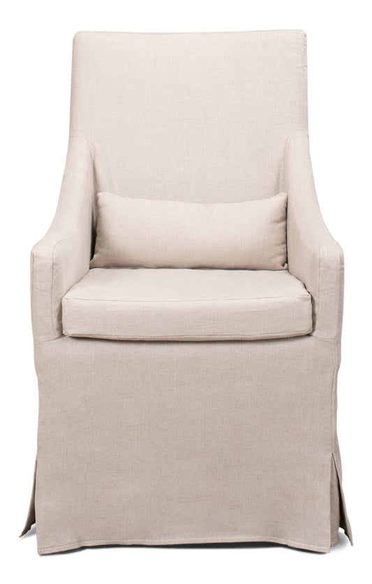 Skirted Arm Chair