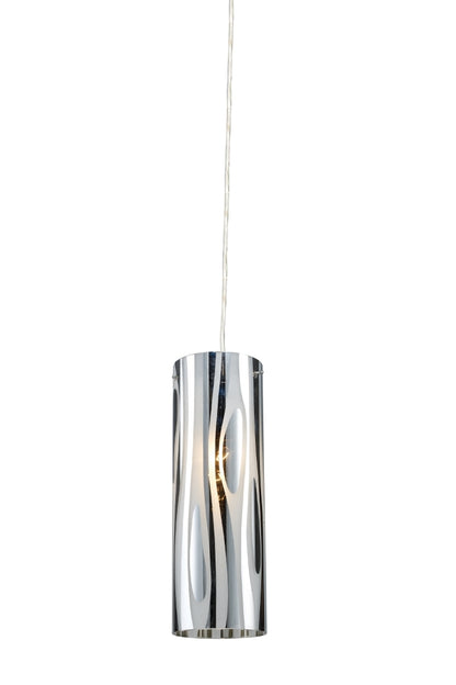 Chromia 1-Light Pendant in polished chrome
