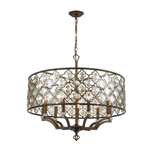 Armand 9 Pendant Weathered Bronze