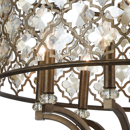Armand 9 Pendant Weathered Bronze