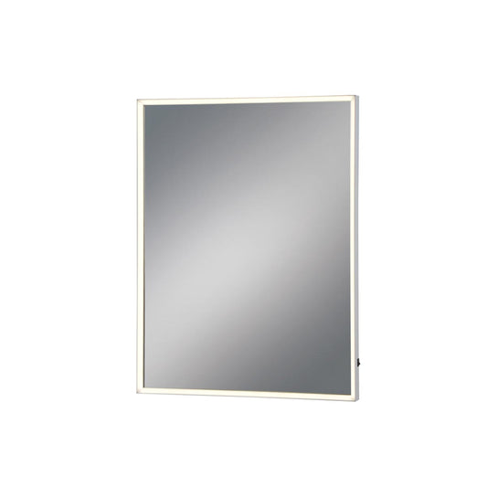 Medium Rectangular Edge-Lit LED Mirror