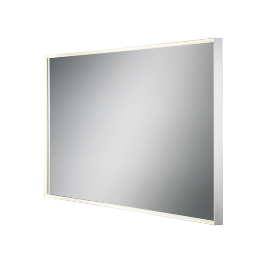 Large Rectangular Edge-Lit LED Mirror