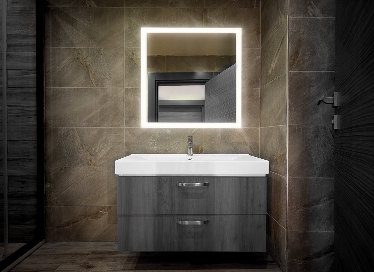 LED SQUARE MIRROR 