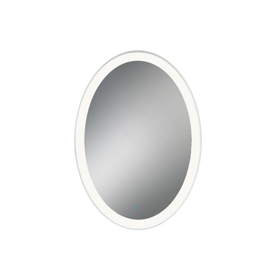 Oval Edge-Lit LED Mirror