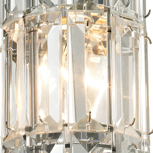 Cynthia Collection 1 light mini pendant in Polished Chrome