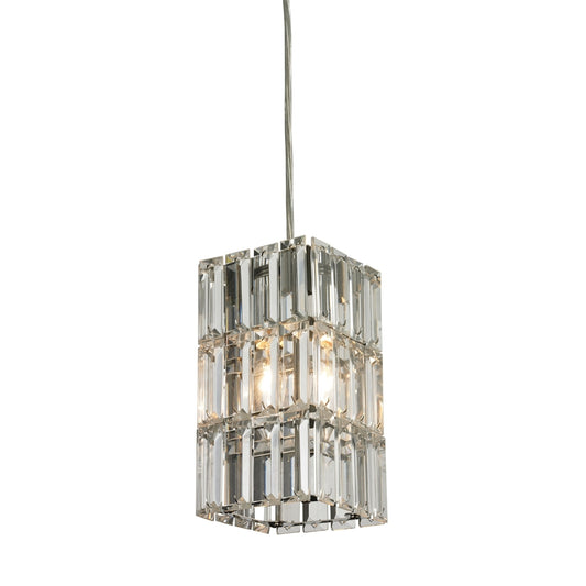 Cynthia Collection 1 light mini pendant in Polished Chrome