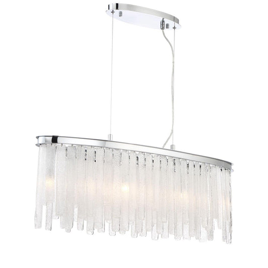 Candice 9-Light Oval Chandelier