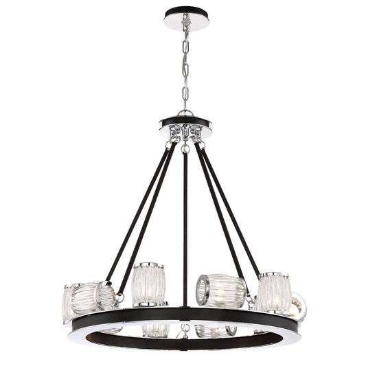 Barile 8-Light Linear Chandelier
