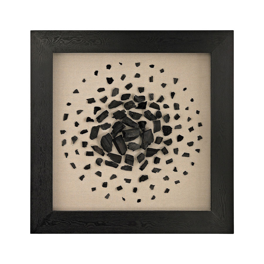 Black And White Carbon Shadow Box