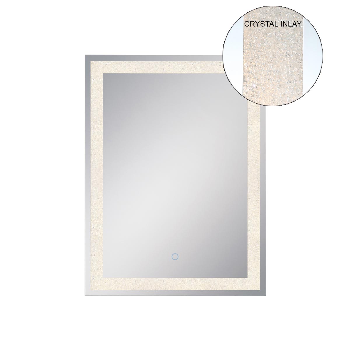 Rectangular Back-Lit LED Mirror
