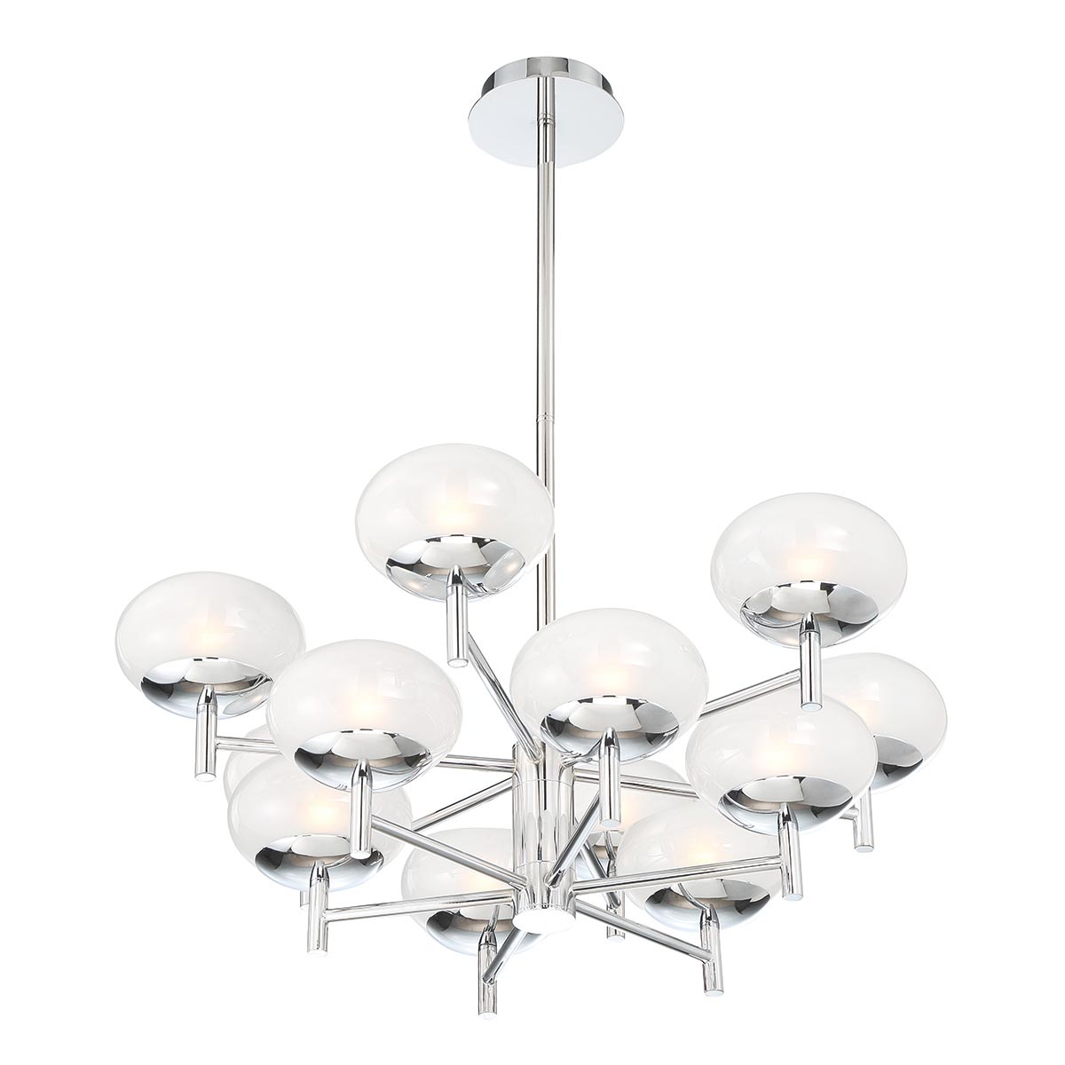 Burlington 12-Light Two-Tier Chandelier