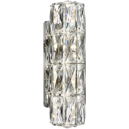 Valetta LED Chrome Wall Sconce Wall Light