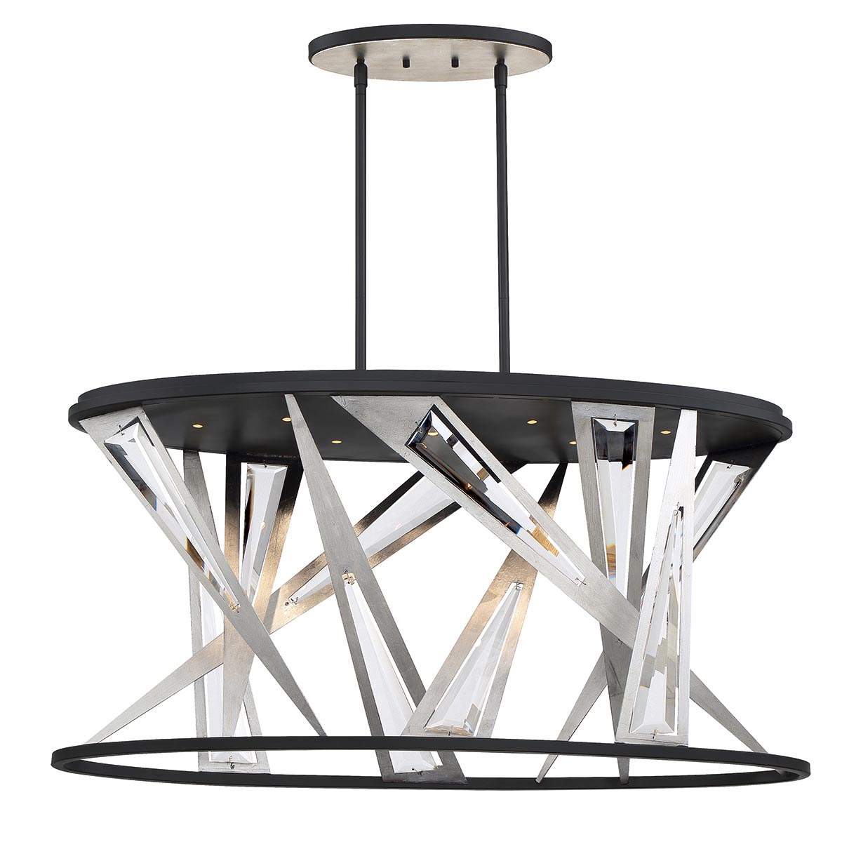 Sarise 7-Light Oval LED Chandelier