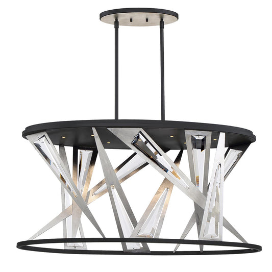 Sarise 7-Light Oval LED Chandelier