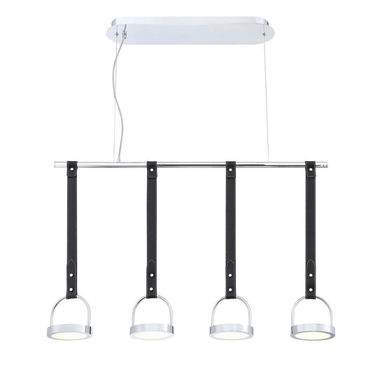 Lappin 4-Light Linear LED Chandelier