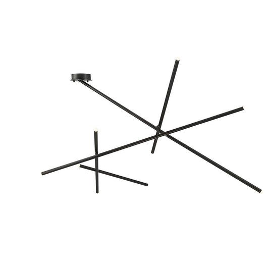 Crossroads 9-Light LED Flushmount