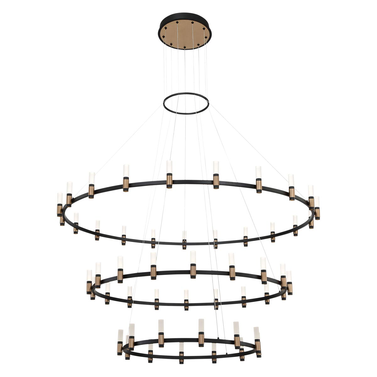 Albany 3-Tier 51-Light LED Chandelier