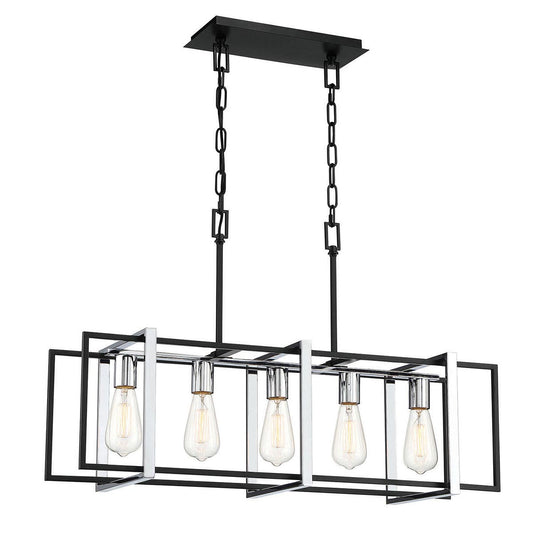 Stafford 5-Light Rectangular Chandelier