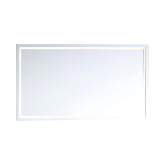 Rectangular Back-Lit LED Mirror