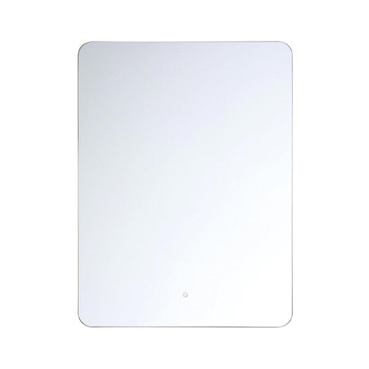 Rectangular Back-Lit Small LED Mirror