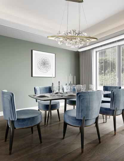 Clayton LED Oval Chandelier