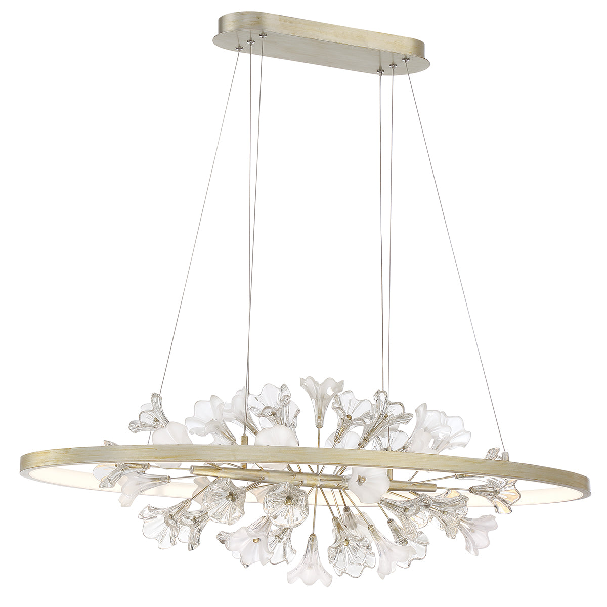 Clayton LED Oval Chandelier