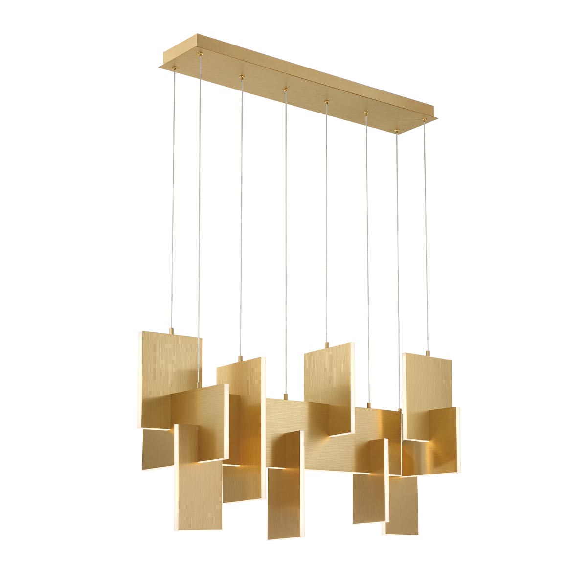 EXTRA LARGE LINEAR LED CHANDELIER