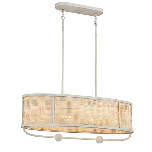 4 LIGHT ISLAND CHANDELIER