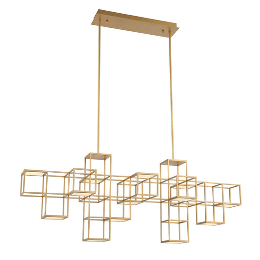 13 LIGHT LINEAR LED CHANDELIER