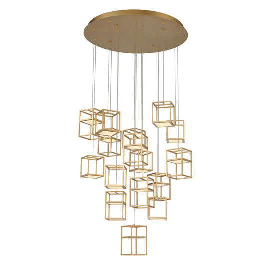 16 LIGHT LED CHANDELIER