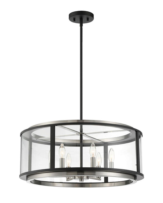 6 LIGHT PENDANT