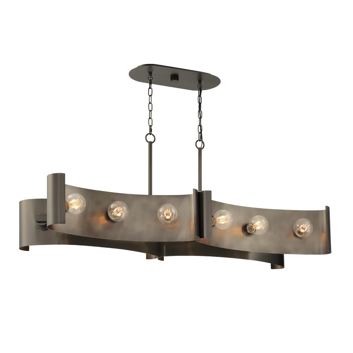 12 LIGHT ISLAND CHANDELIER